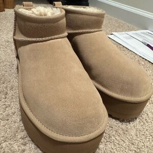 UGG platform boots